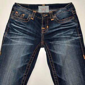 Big Star LIV Boot Stretch Low Rise Jeans Size 27L